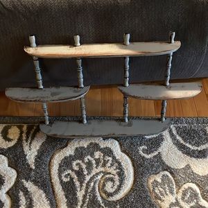 v i n t a g e :: Antique wooden shelf goth primitive